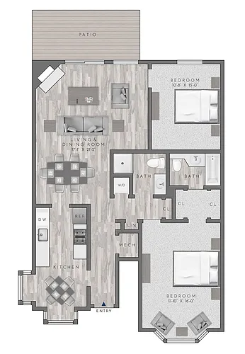 Floor plan B1