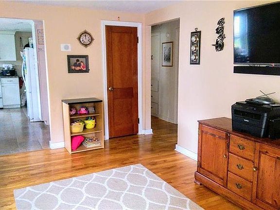 Hardwood floors all downstairs