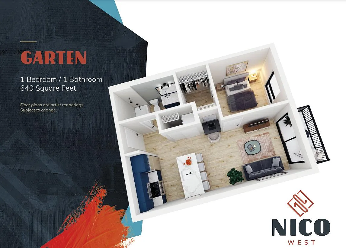 Floor plan Garten