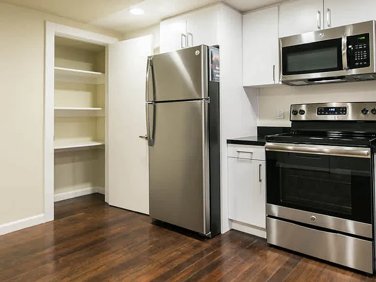 Kitchen with Stainless Steel Appliances