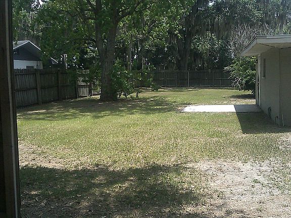Huge backyard