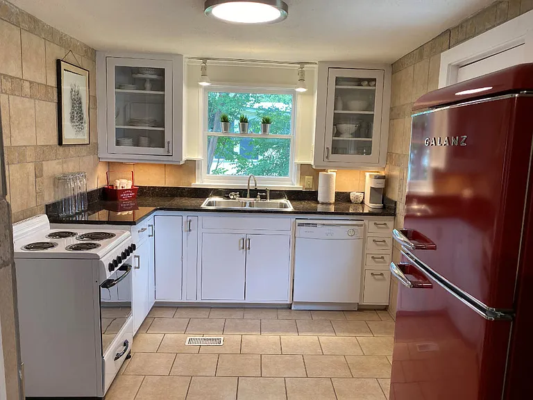 Kitchen includes dishwater