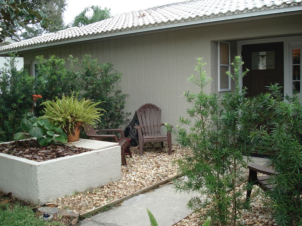 Outside front door