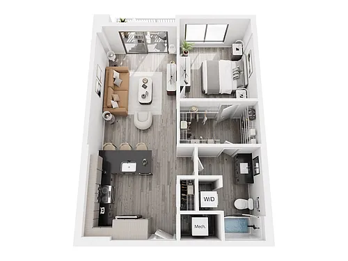 Floor plan A11 Renovated