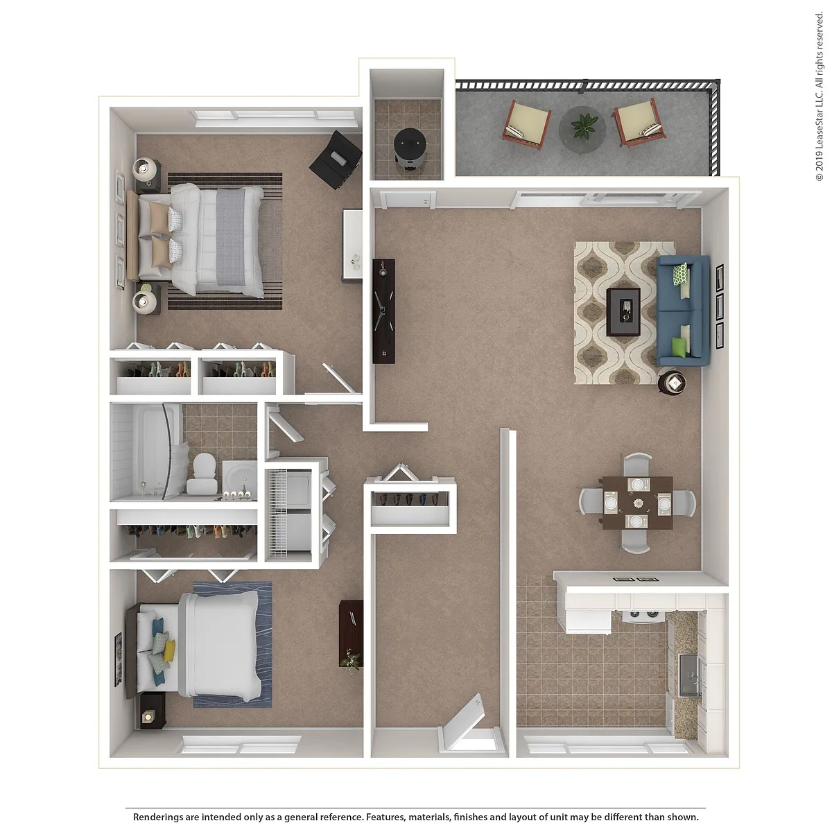 Floor plan 2x1 - Dogwood