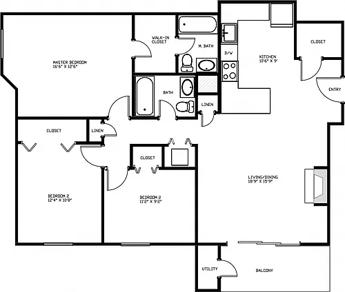 Floor plan Fraser