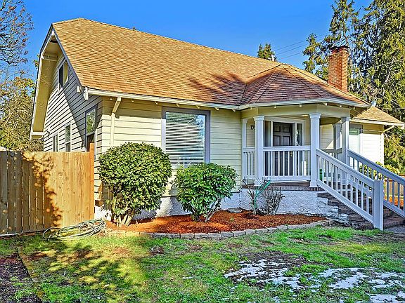 Large front yard