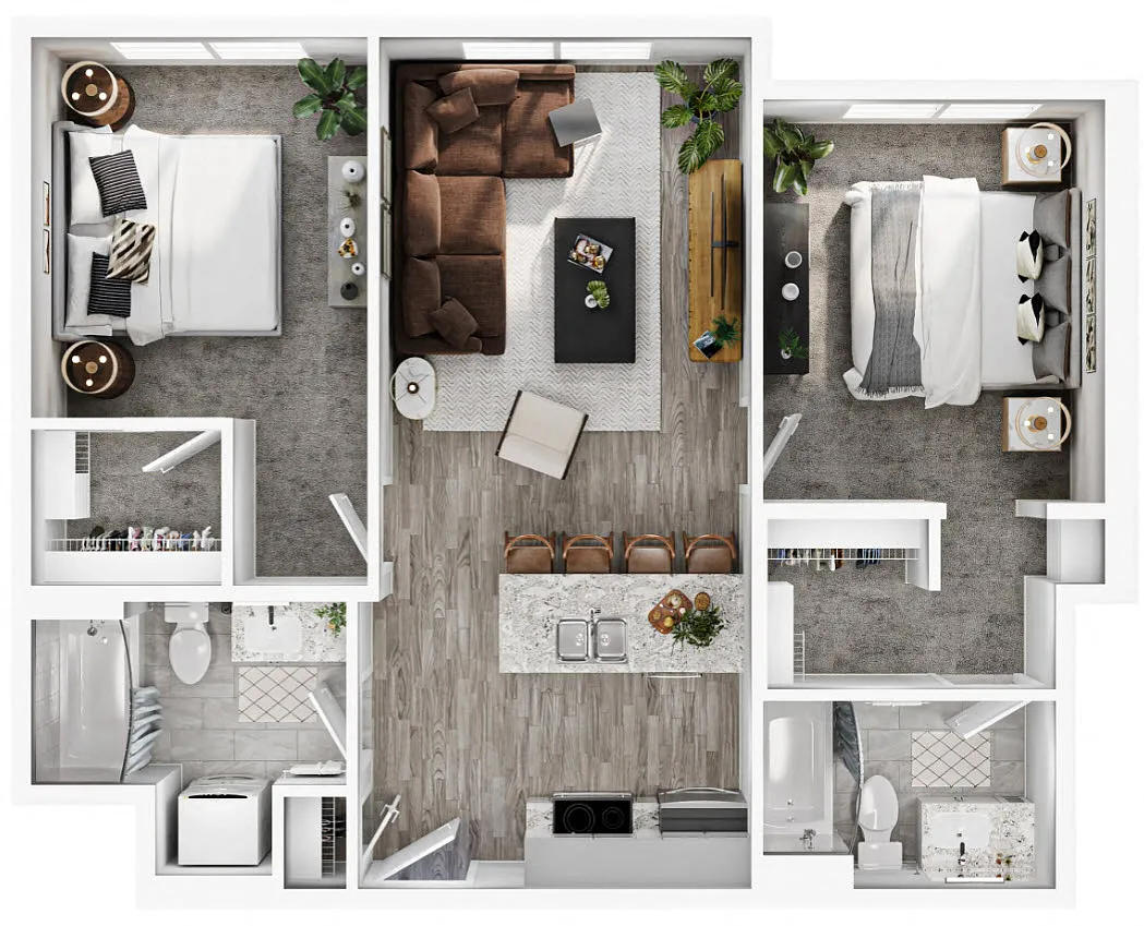 Floor plan B1