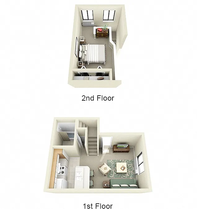 Floor plan Loft