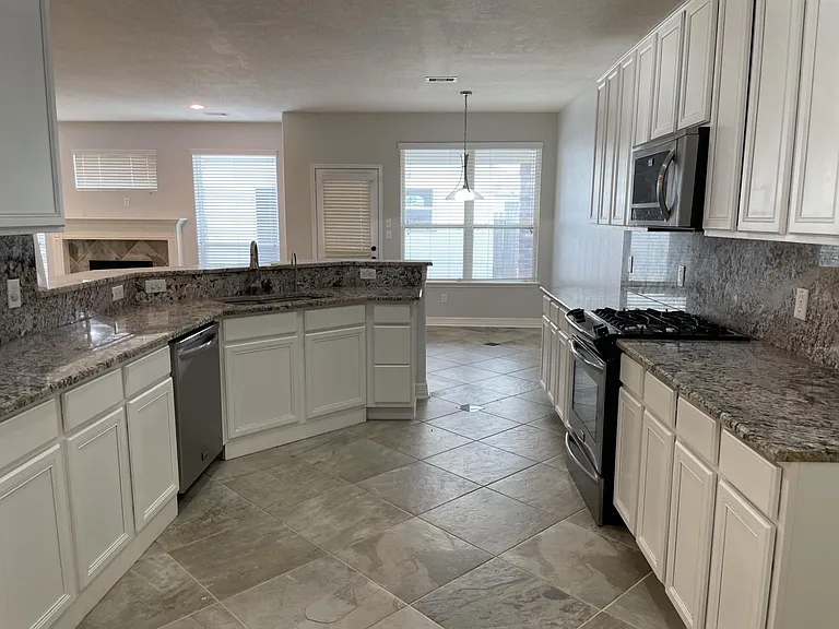 Kitchen view both sides