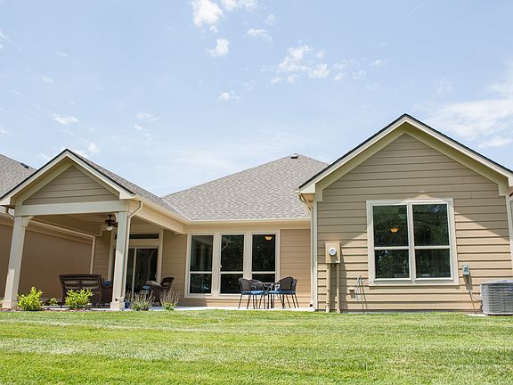 Optional partially covered patio