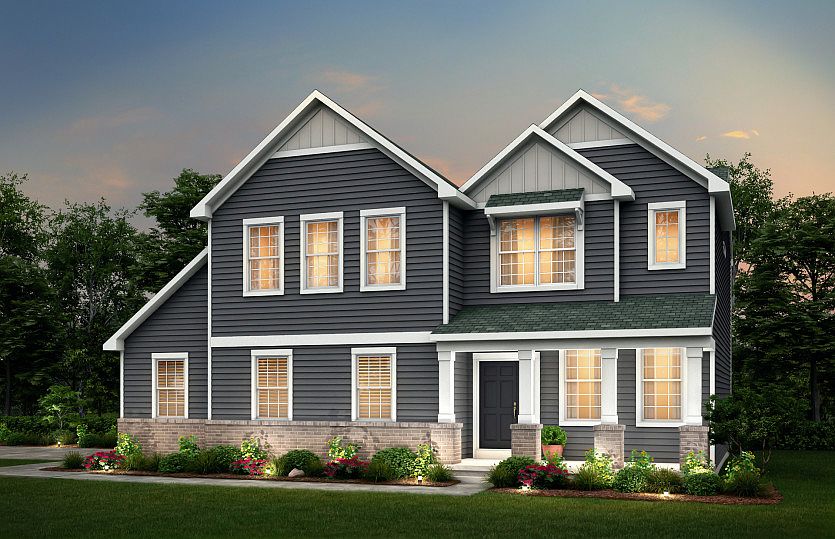 HR2G-B Elevation includes brick wainscot. See sales for details