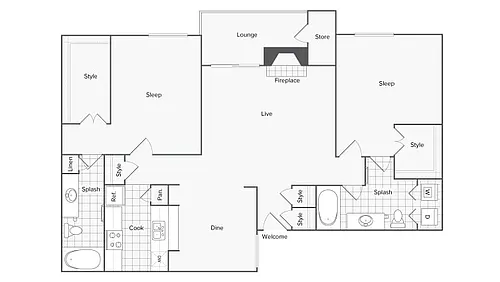Floor plan Omaha