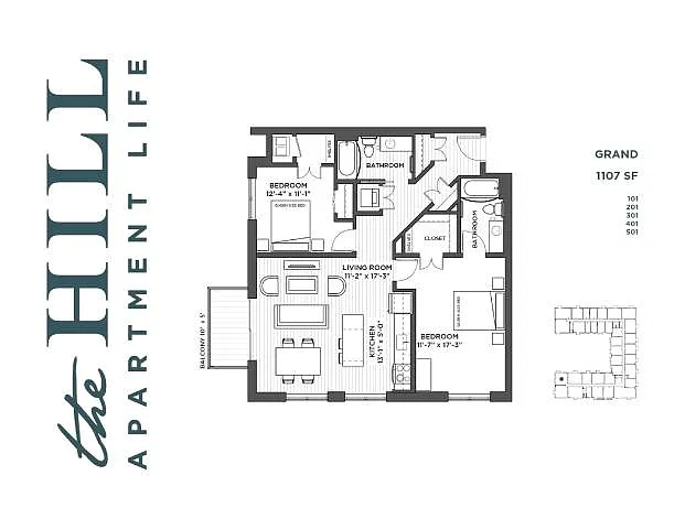 Floor plan B3