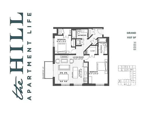 Floor plan B3