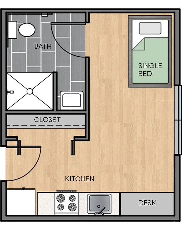 Floor plan Type B