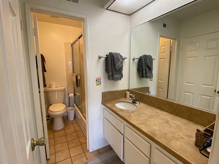 Upstairs Bathroom - Jack and Jill with Tub Shower