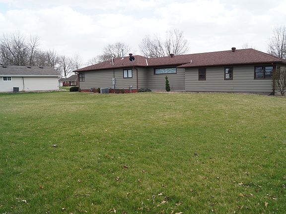 Rear of house
