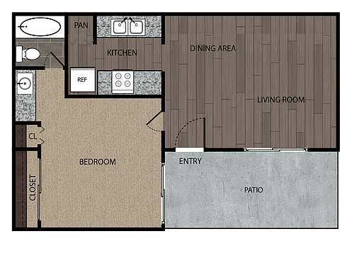 Floor plan The Meadow