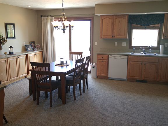 Kitchen and dining area
