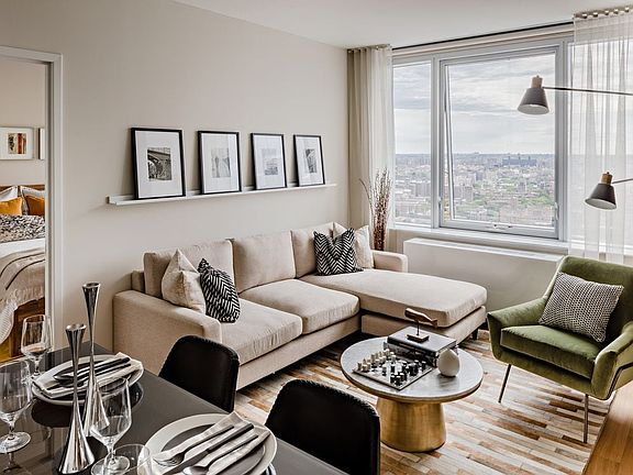 Dining and living area
