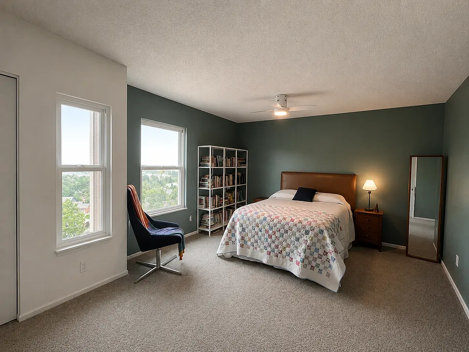 Massive primary suite