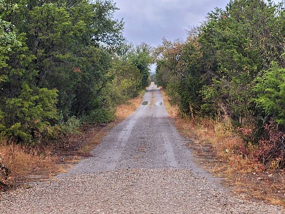caliche road from paved hwy