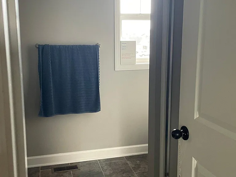 Master bathroom, with walk in closet to left (not pictured)