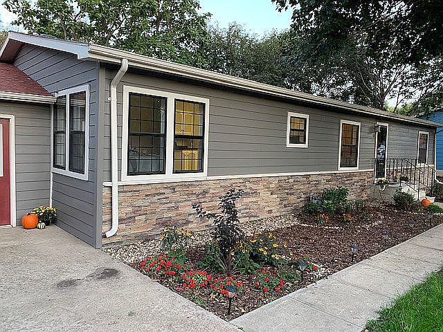 Front of house.