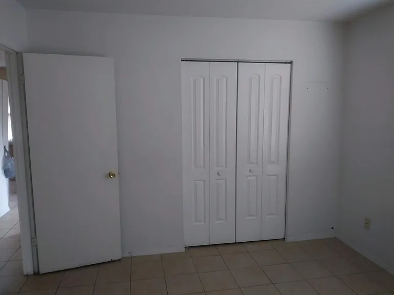 2 bedrooms with closed