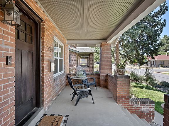 Large covered front porch.