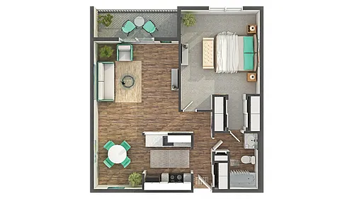 Floor plan Seven 70