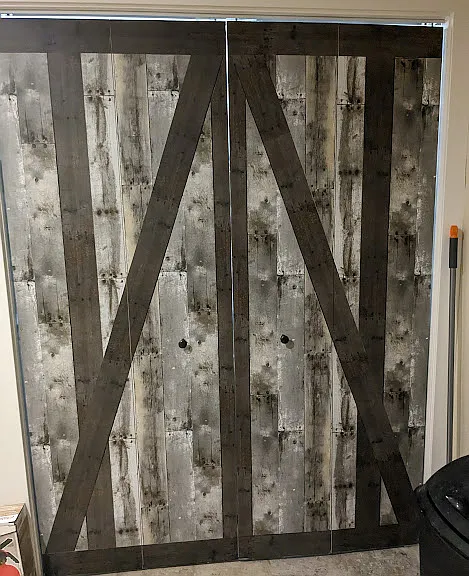 Laundry doors.
