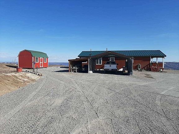 Back of home looking south