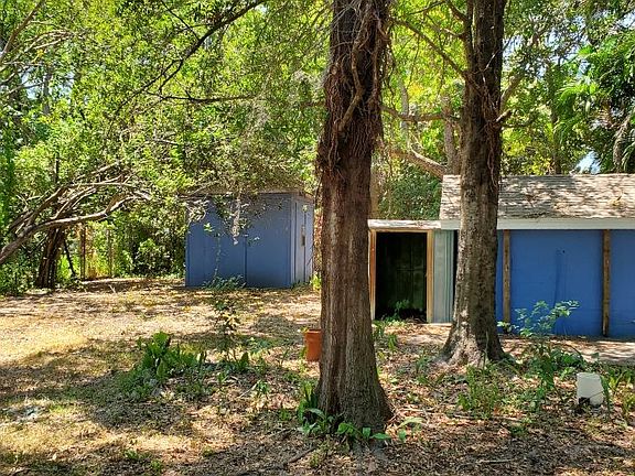 Sheds 2 and 3 in rear yard