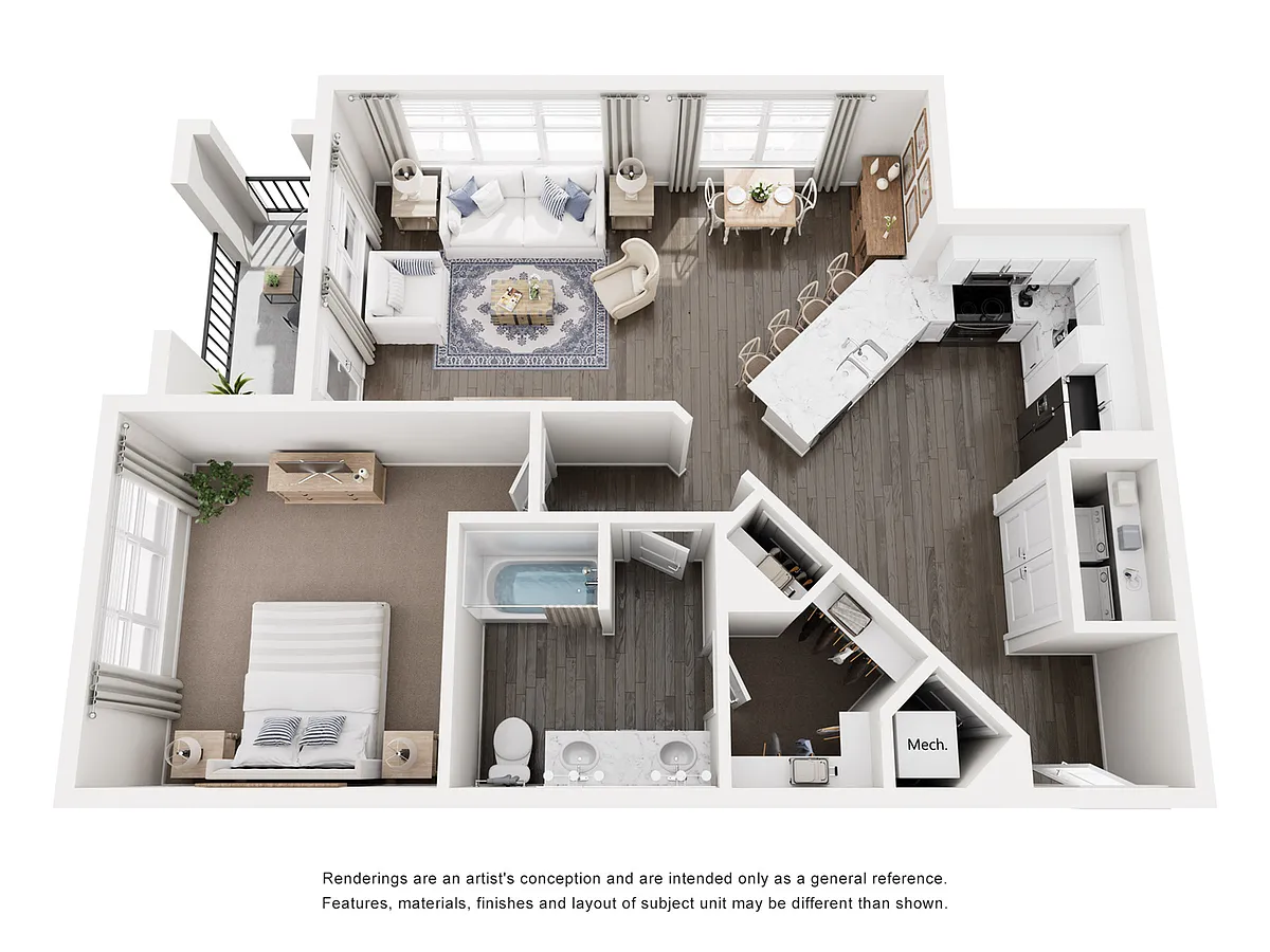 Floor plan Honeycutt