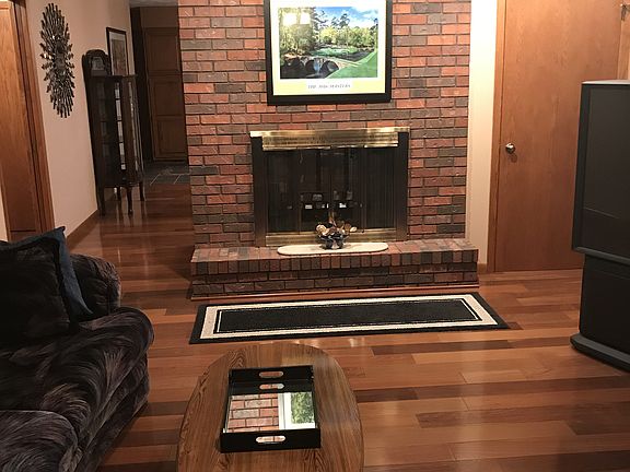 two sided fireplace
