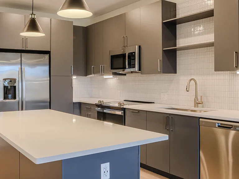 Kitchen with Stainless Steel Appliances