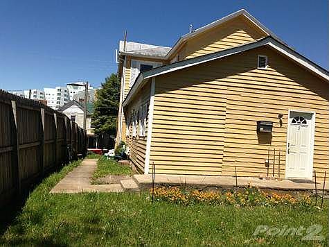 Apartment enters from back of house