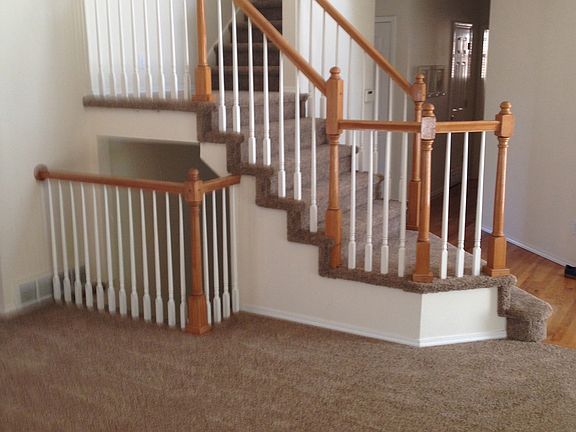 Stairs to upper level