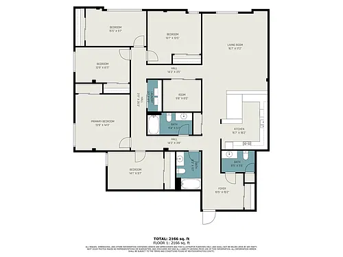 Floor plan Style A 5 Bedroom
