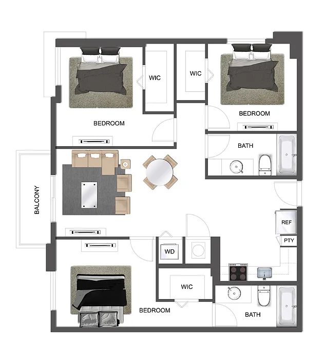 Floor plan C3