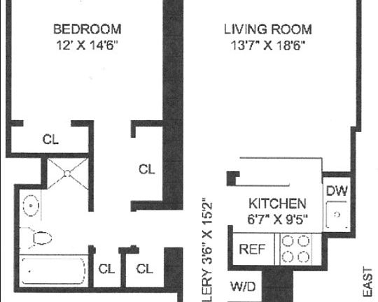 2nd image of 160 W 66th St APT 18E