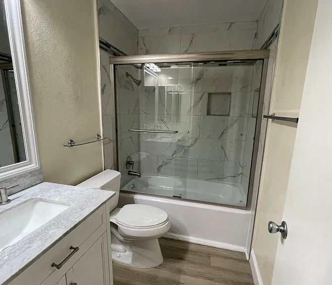 Shared bathroom