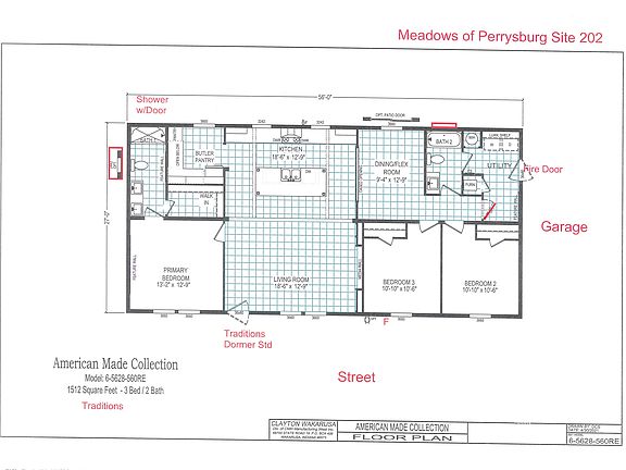 Floor Plan Image-0-Clayton 202 Meadows of Perrysburg