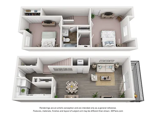 Floor plan Oak
