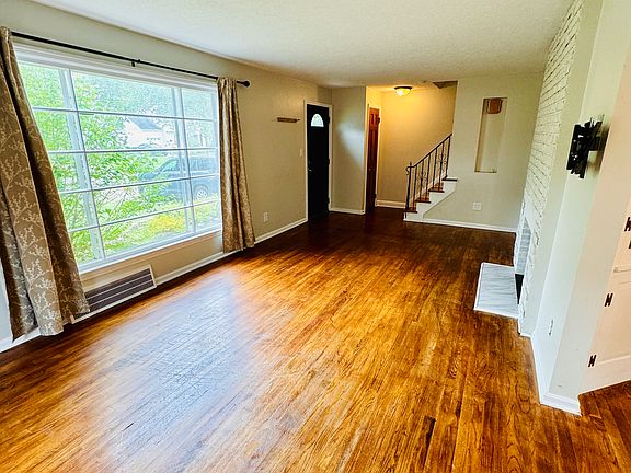 Beautiful large living room window lets in a lot of light