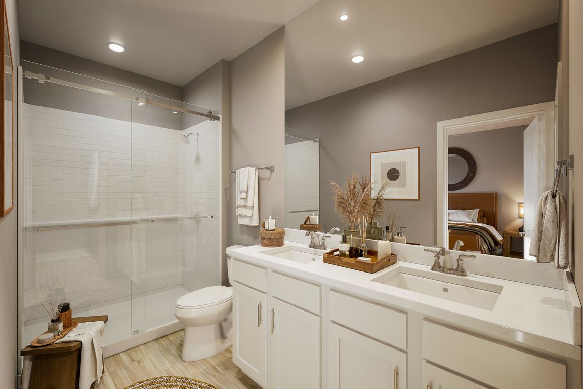 Rooms that work hard and wind down well.