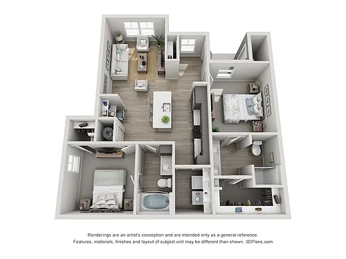 Floor plan B2-L