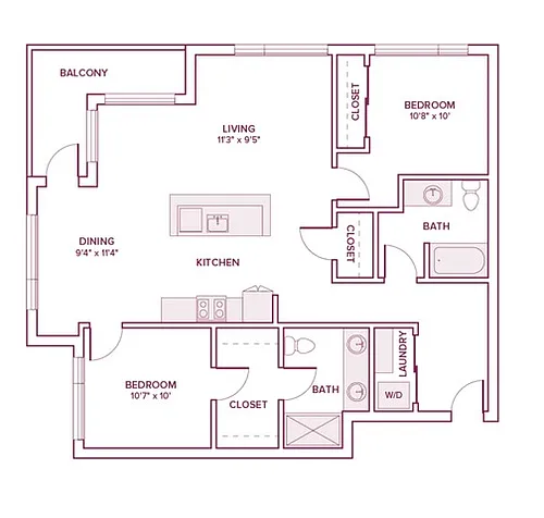 Floor plan B13